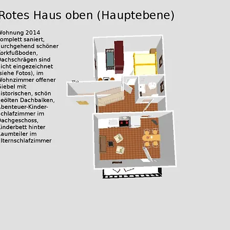 Appartement Perfekt Mit Kindern Rotes Haus Og *
